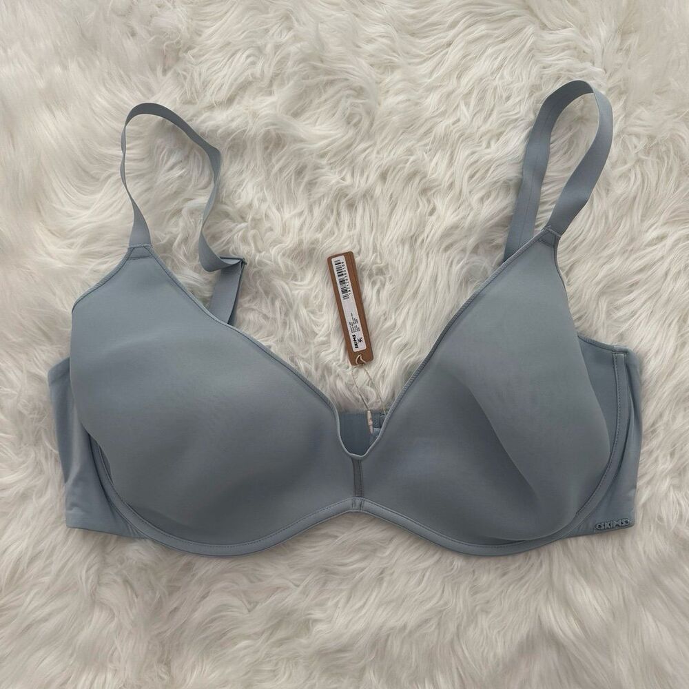 Skims Weightless Scoop Bra Denim Size 46DD